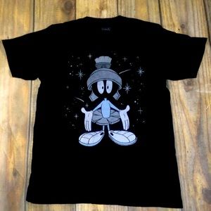 Marvin the Martian Looney Tunes Black t-shirt